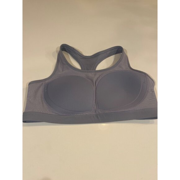 Nike Dri-Fit XL Sports Bra Racerback Gray Jordan Logo - Picture 6 of 6